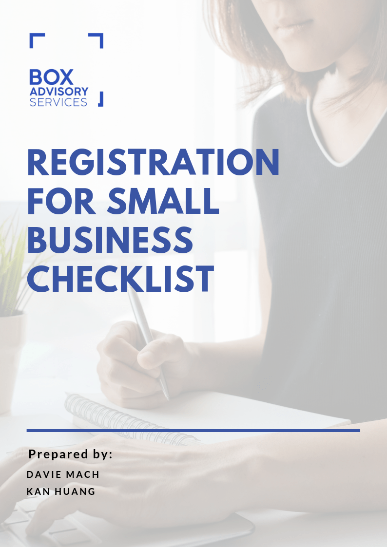 FREE Small Business Registration Checklist
